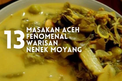 masakan aceh fenomenal