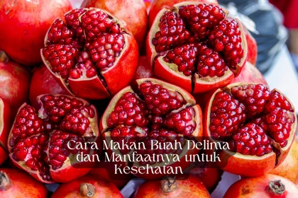 cara makan buah delima