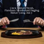 cara makan steak