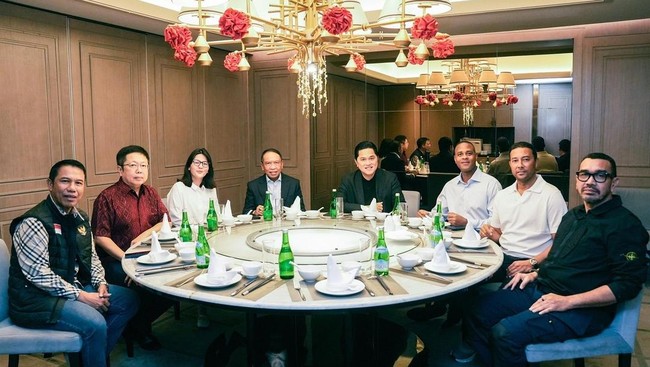 makan bareng erick thohir