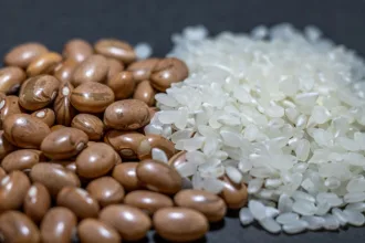 beras dan kacang