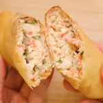 Crab Rangoon Burrito
