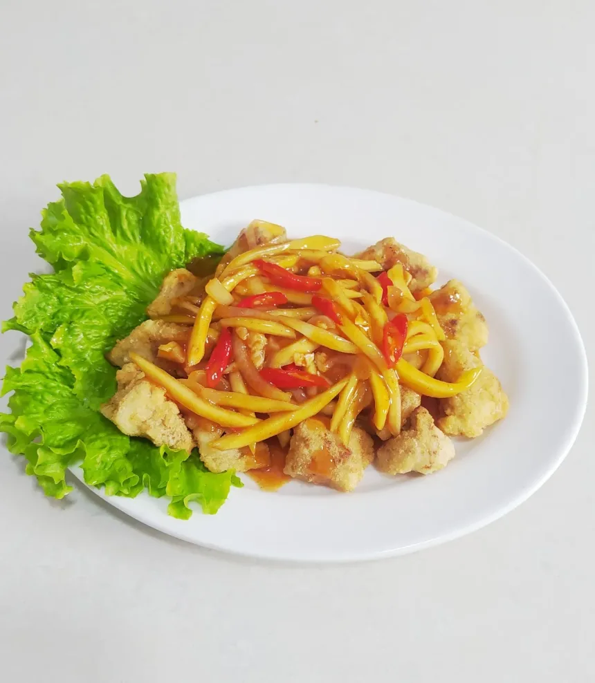 Ikan Goreng Saus Mangga Khas Thailand