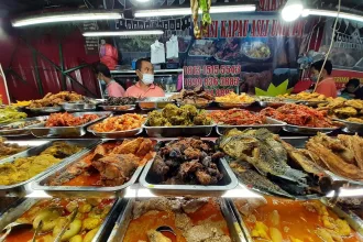 ilustarsi rumah makan padang