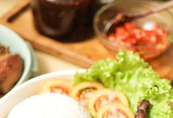 Bebek Bumbu Hitam Khas Madura