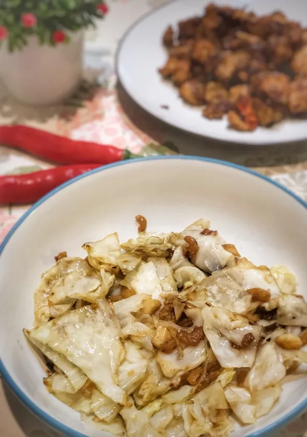 Masakan Kobis adaptasi Malaysia ala Tiger Kitchen