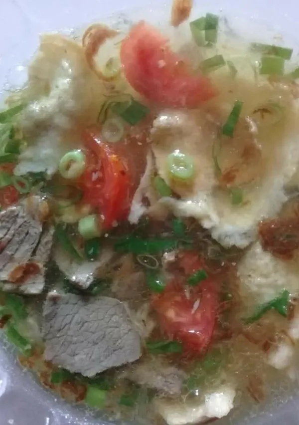 Soto betawi kuah bening