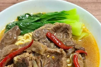Taiwan Beef Noodle Soup
