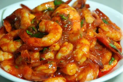 udang asam manis