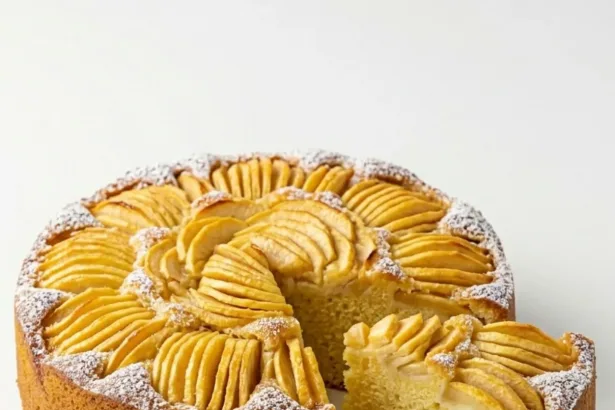 Apfelkuchen Sehr Fein (Bolu Apel Jerman)
