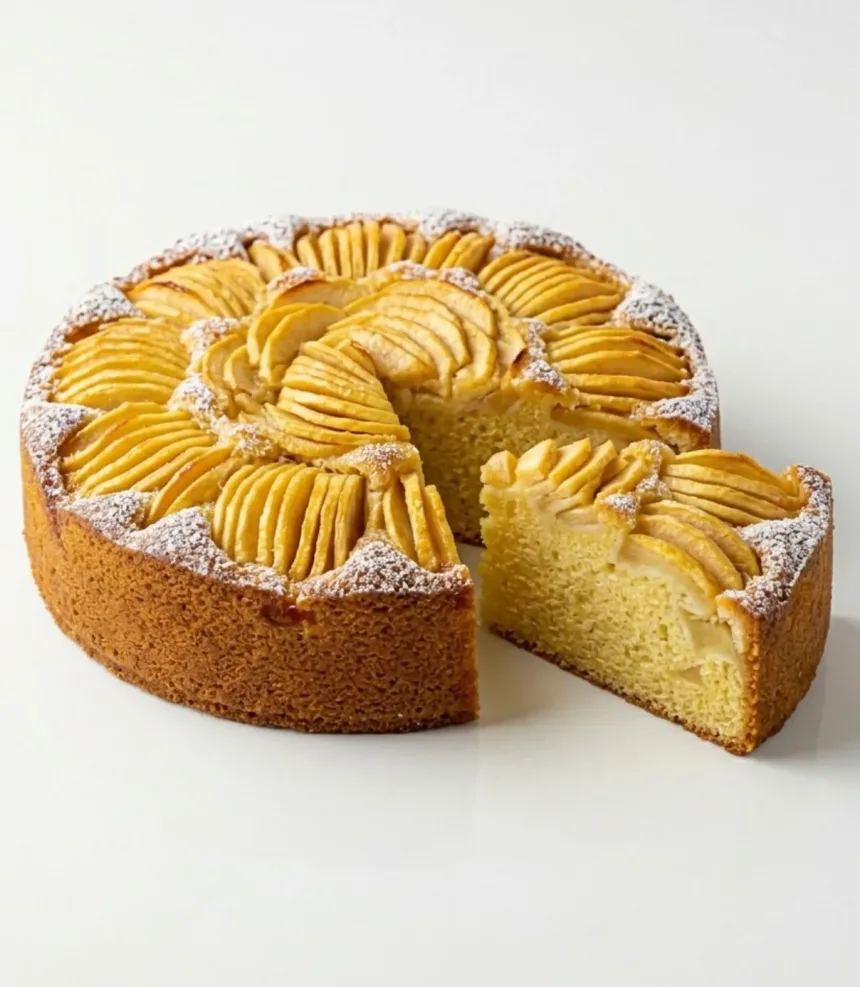 Apfelkuchen Sehr Fein (Bolu Apel Jerman)