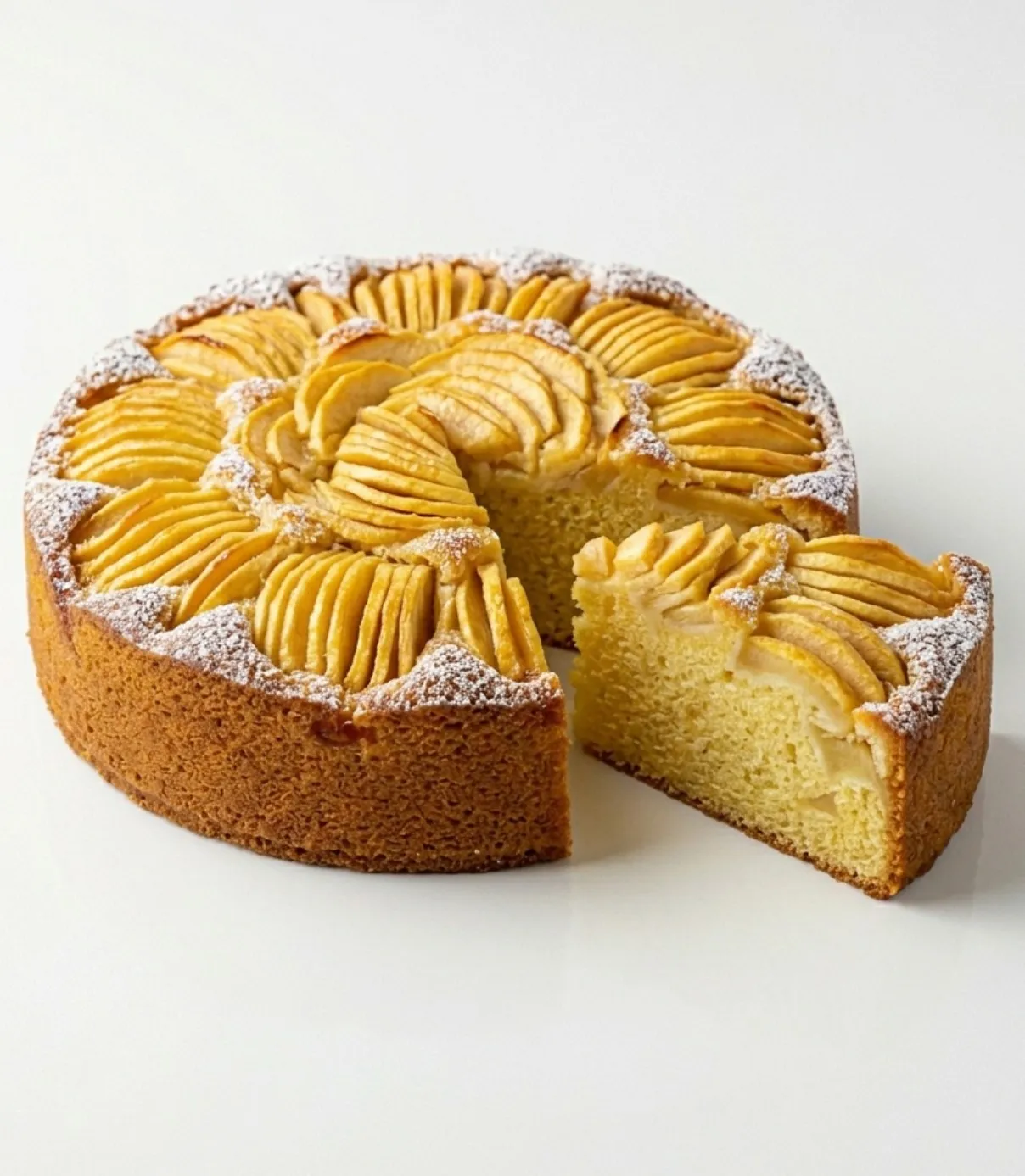Apfelkuchen Sehr Fein (Bolu Apel Jerman)