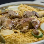 Chicken kabsah masakan khas Saudi Arabia