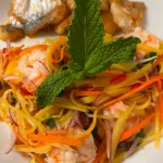 Khmer Mango, salad mannga(kamboja)