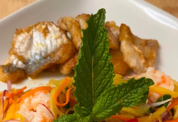Khmer Mango, salad mannga(kamboja)