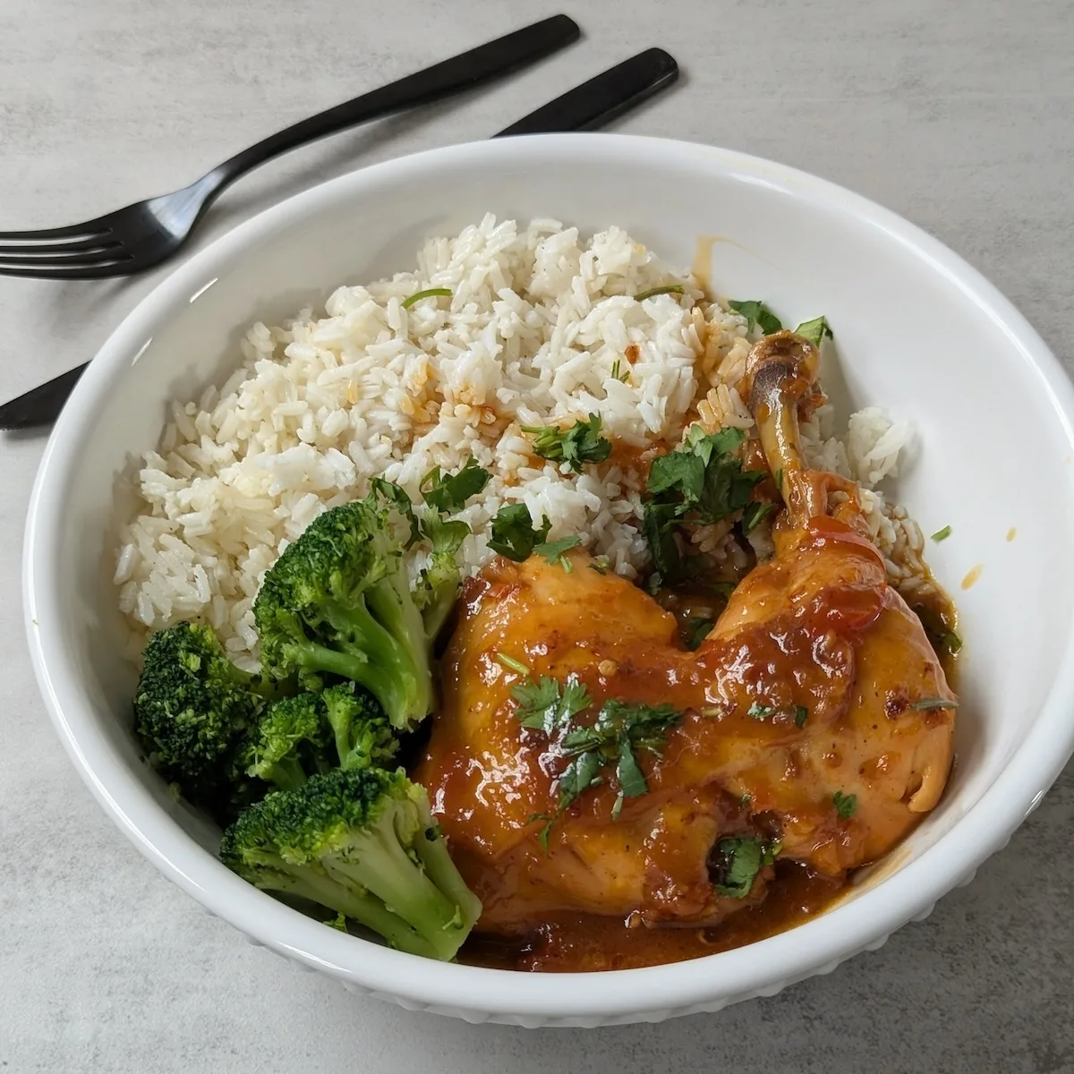 ayam saus jeruk (colombia)