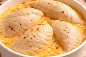 cireng kuah keju