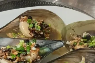 kerang kapak kukus hongkong style