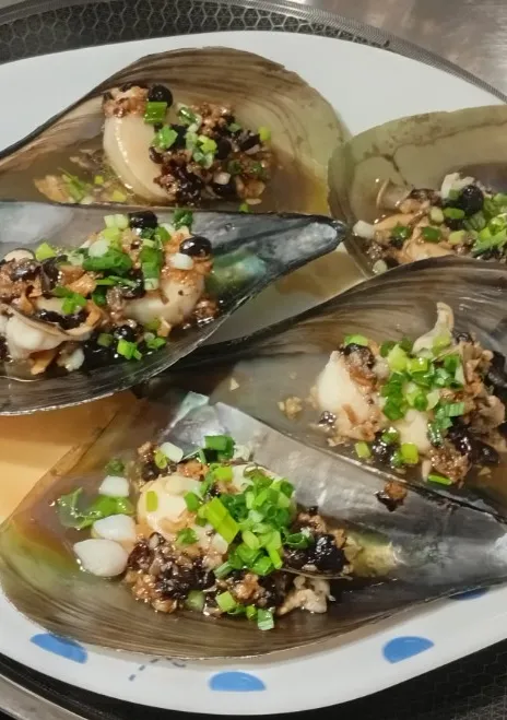 kerang kapak kukus hongkong style