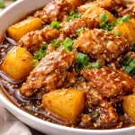 Jjimdak Simple (Semur Ayam Korea)