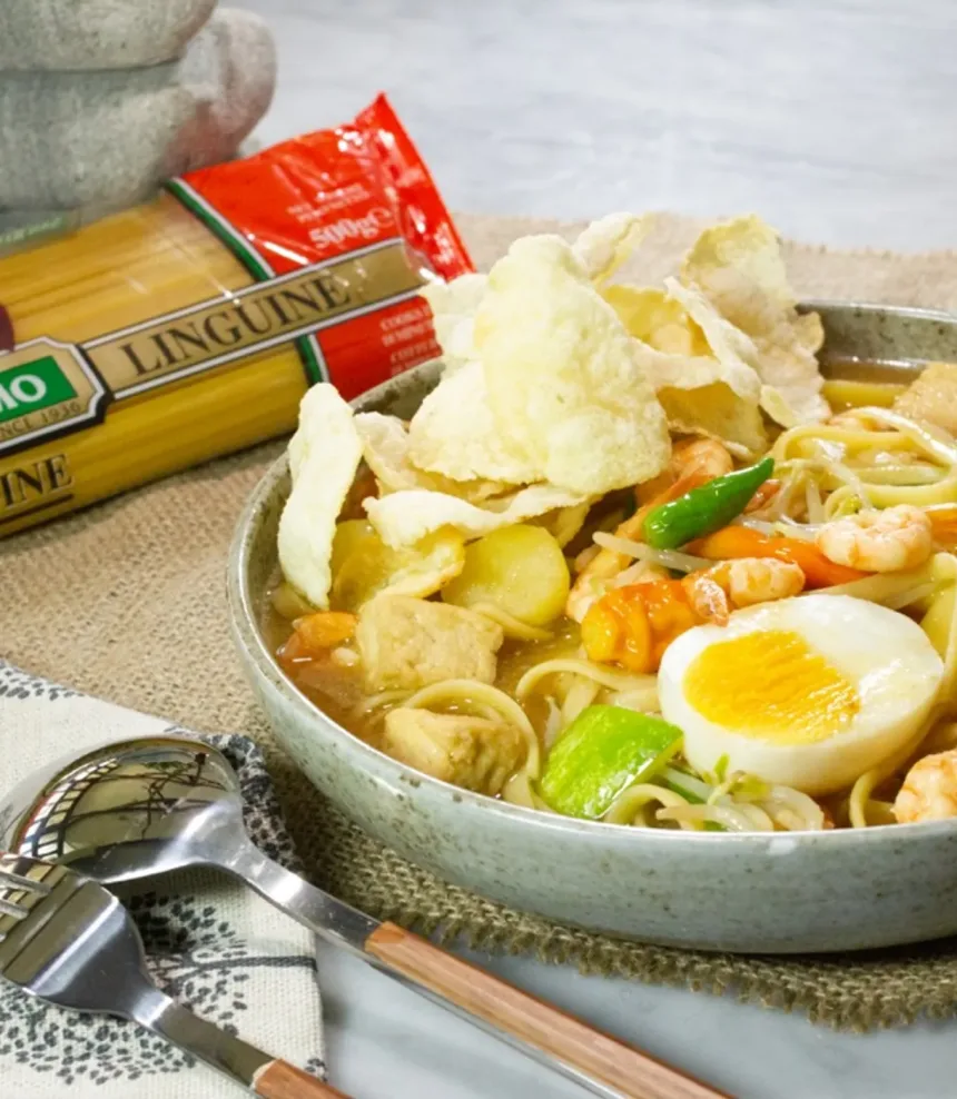 Resep Linguine Udang Khas Belitung