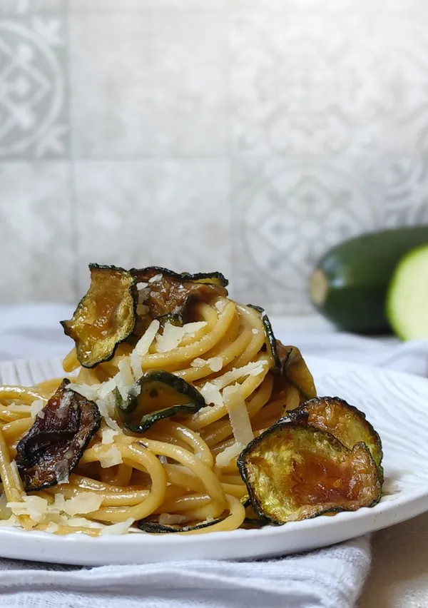 Spaghetti alla Nerano ~ Spaghetti dengan Zukini khas Sorento
