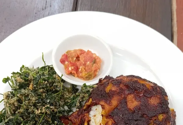 Tolur Bakar Lauk Jukut Krispi