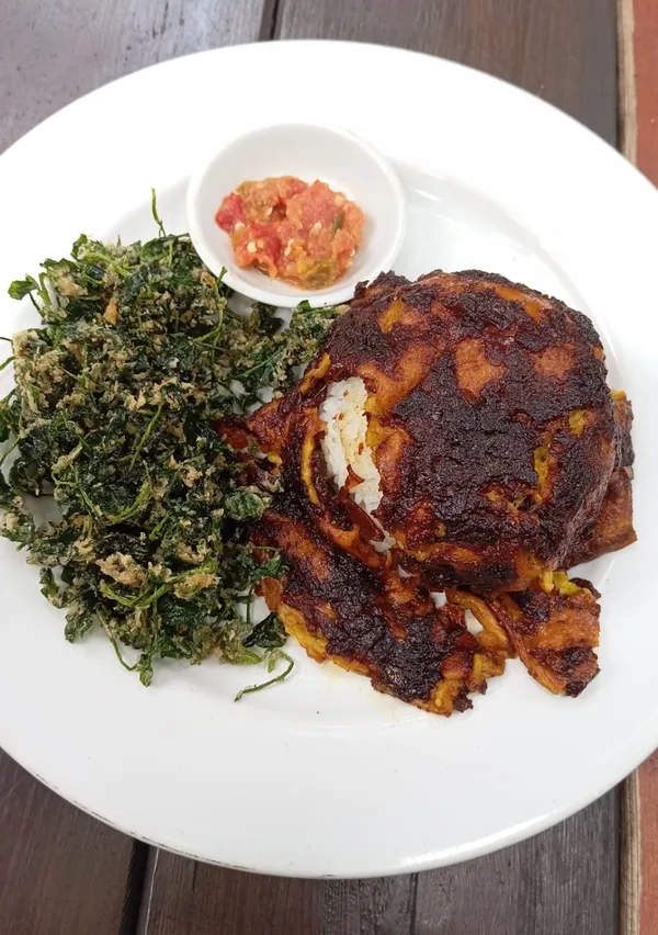 Tolur Bakar Lauk Jukut Krispi