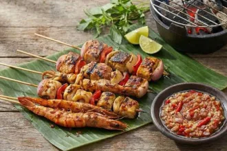 seafood bakar