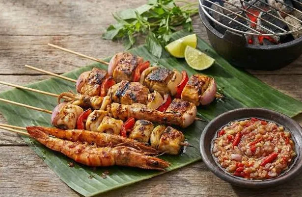 seafood bakar