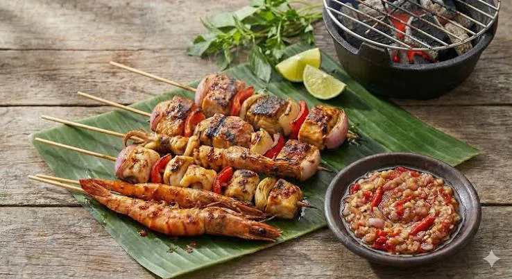 seafood bakar