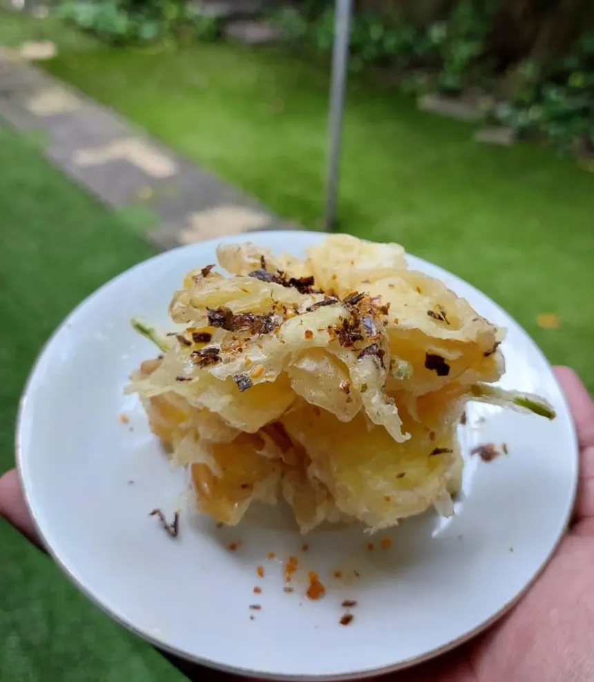 Bunga Kamboja Goreng