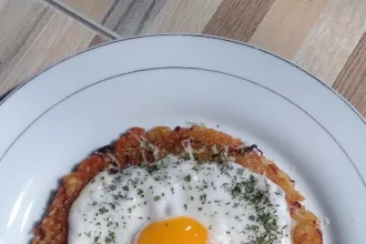 Cheese potato rosti
