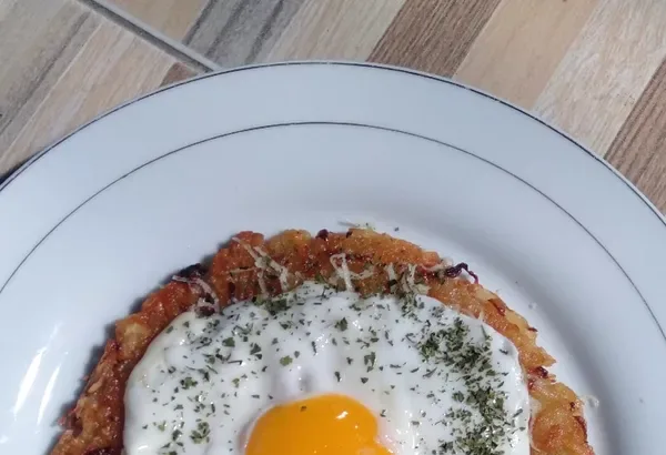 Cheese potato rosti