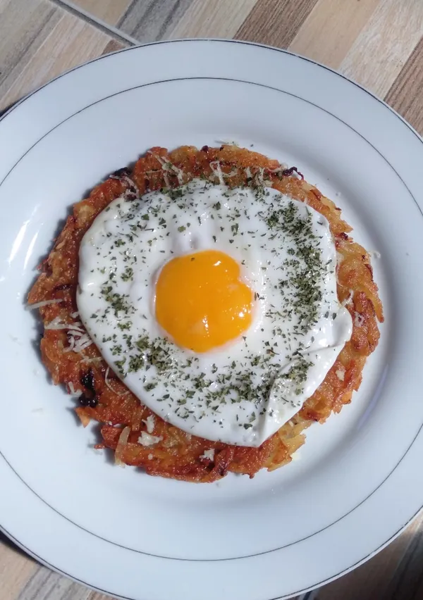 Cheese potato rosti