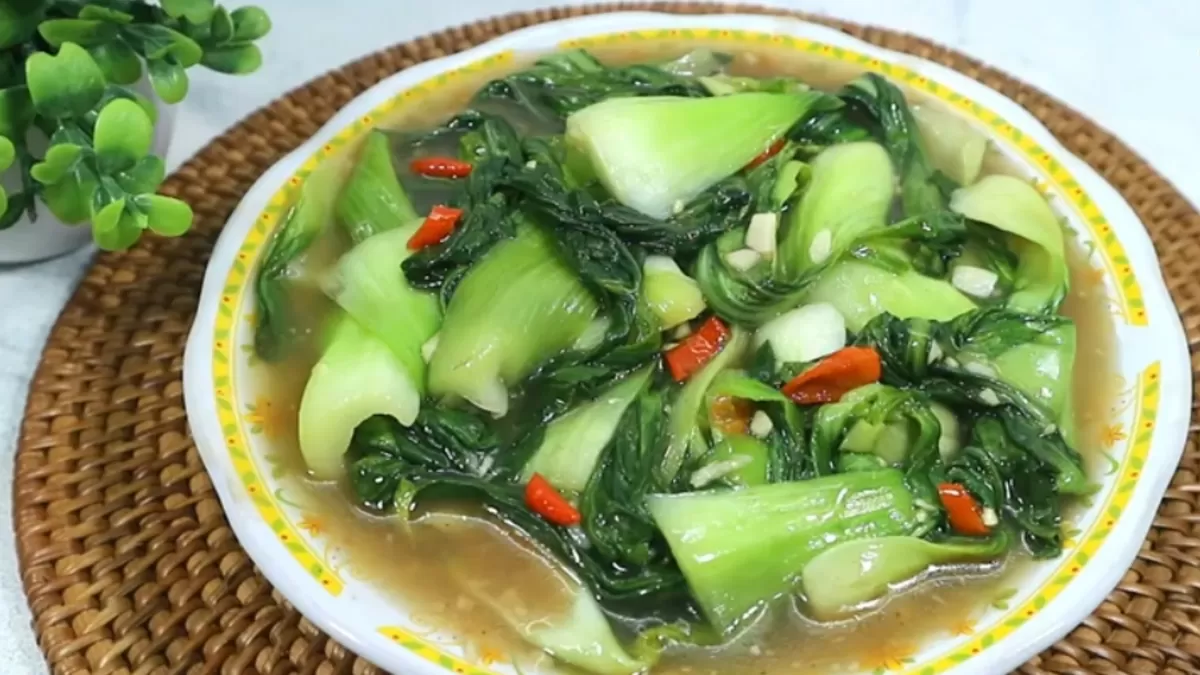 tumis pakcoy
