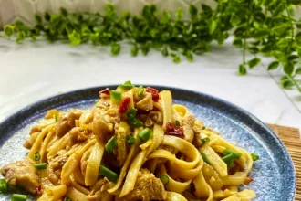 Fettuccine Ayam Teriyaki